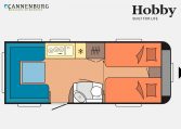 Hobby Excellent Edition 540 UL model 2023 Layout Dagweergave