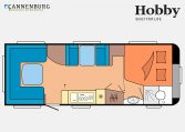 Hobby Excellent Edition 650 UMFe model 2023 Layout Dagweergave