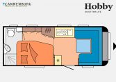 Hobby Excellent 540 WFU model 2023 Layout Dagweergave