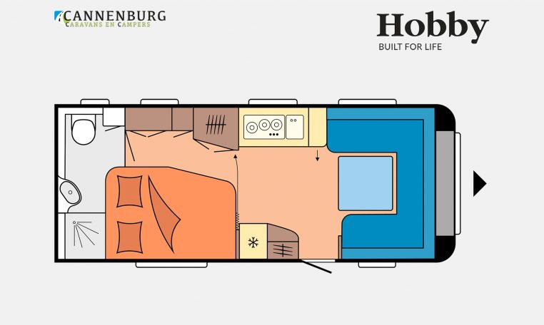 Hobby Excellent 560 WFU model 2023 Layout Dagweergave