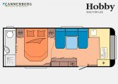 Hobby Maxia 660 WQM model 2023 Layout Dagweergave