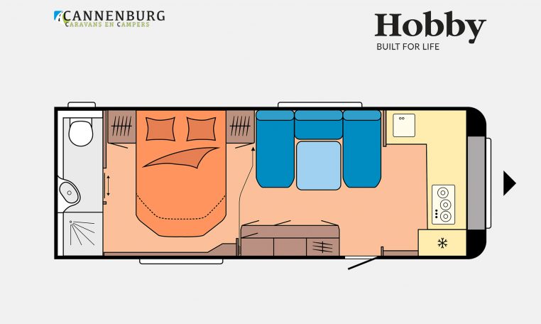 Hobby Maxia 660 WQM model 2023 Layout Dagweergave