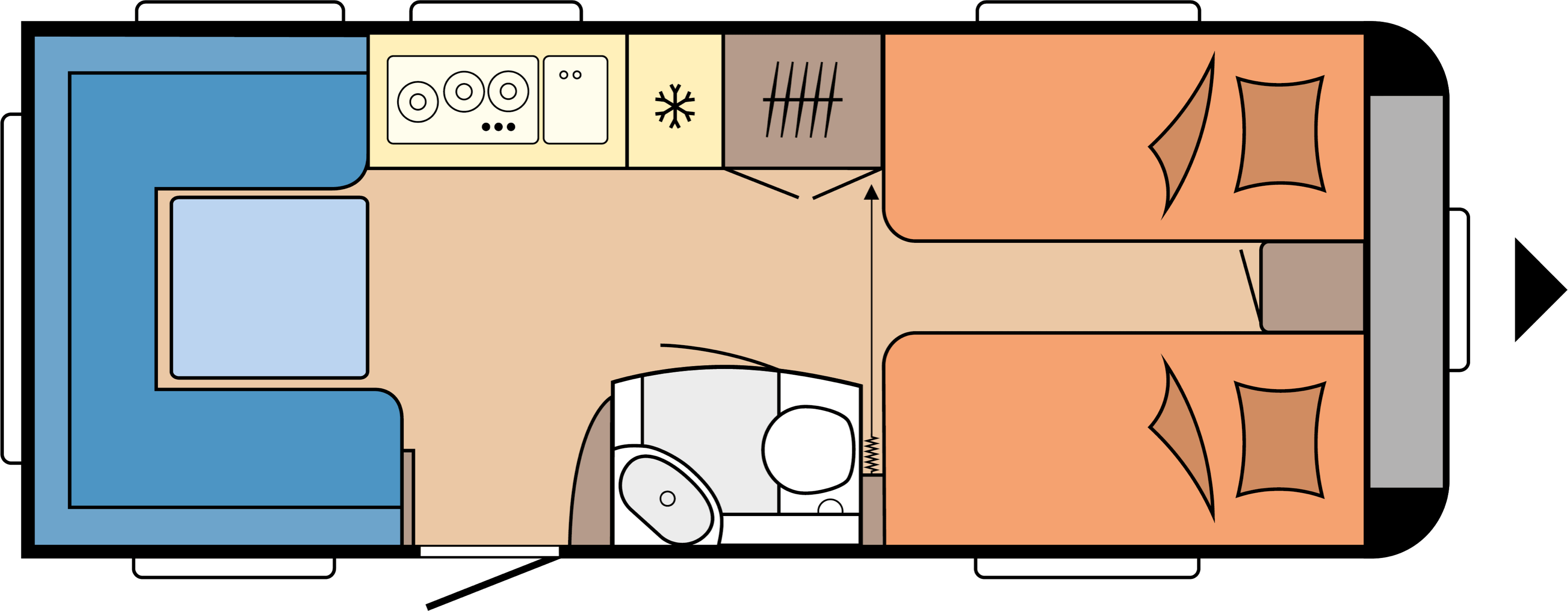 Layout Prestige 540 UL Dag