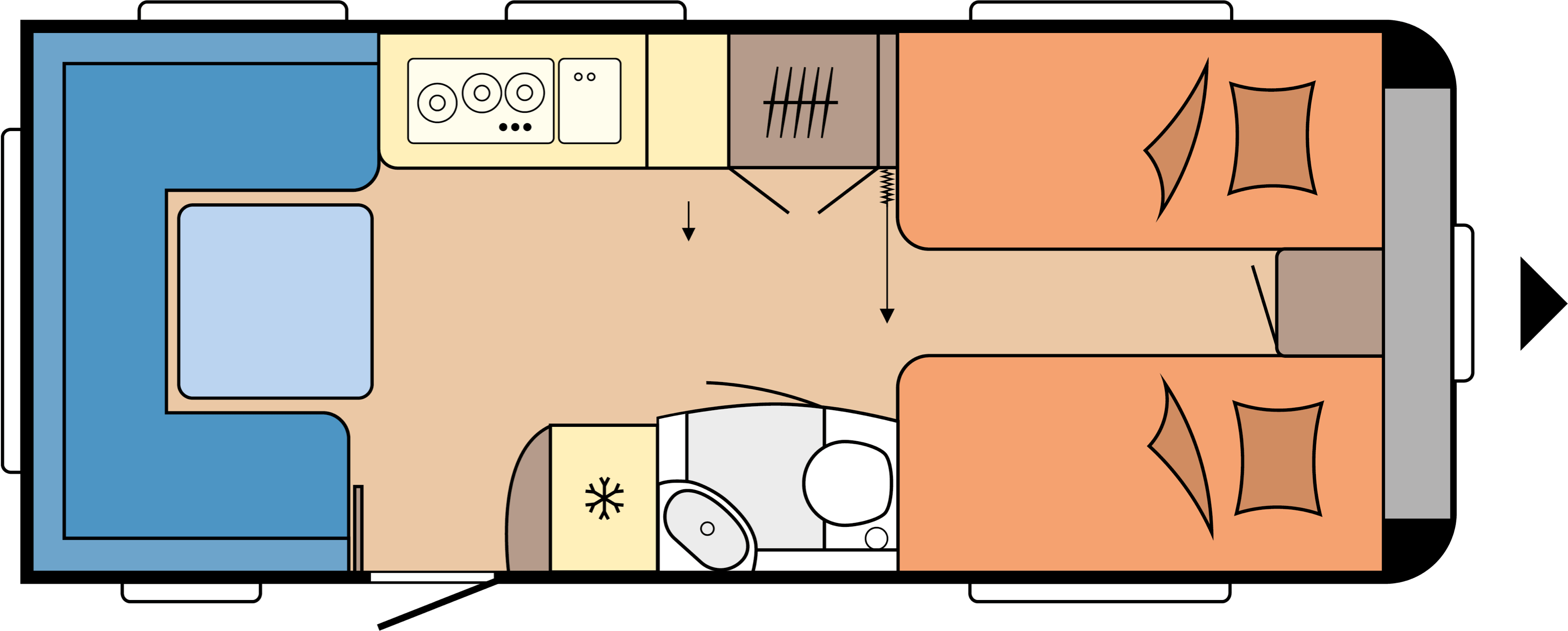 Layout Prestige 560 UL Dag