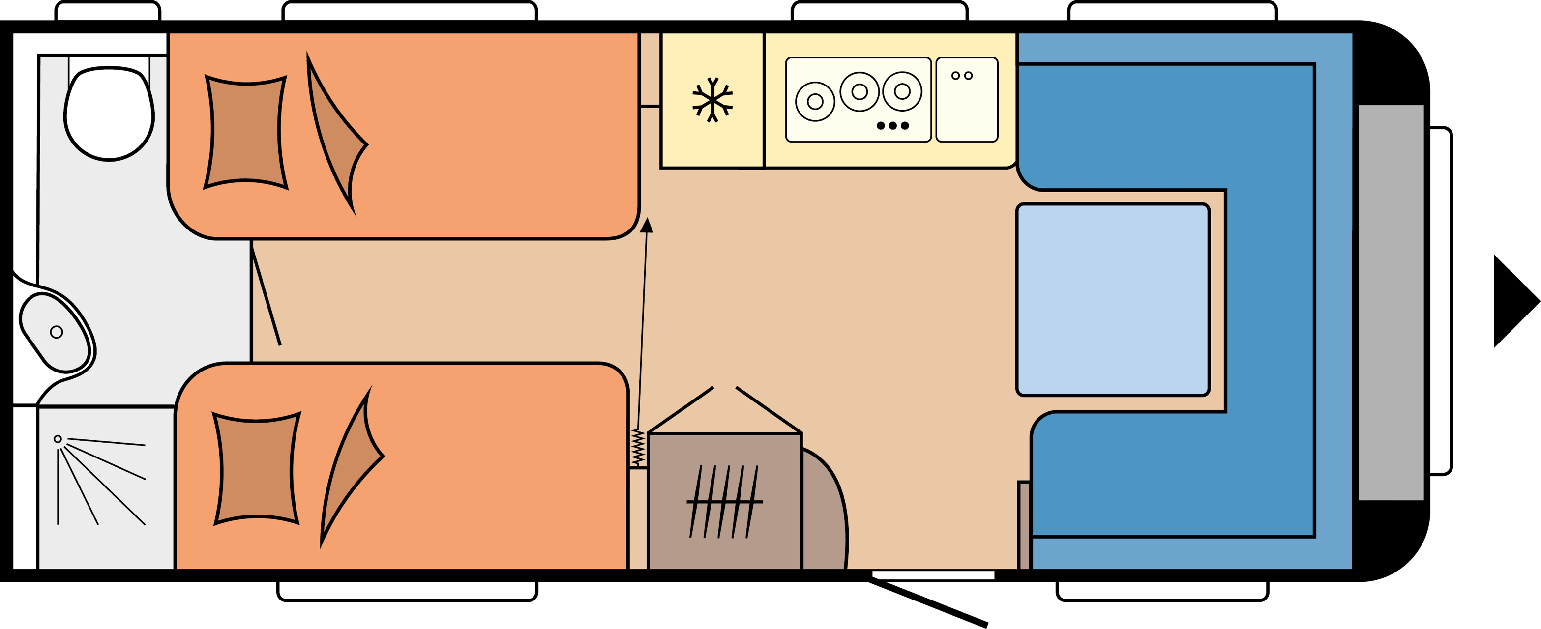 Layout Prestige 560 WLU Dag