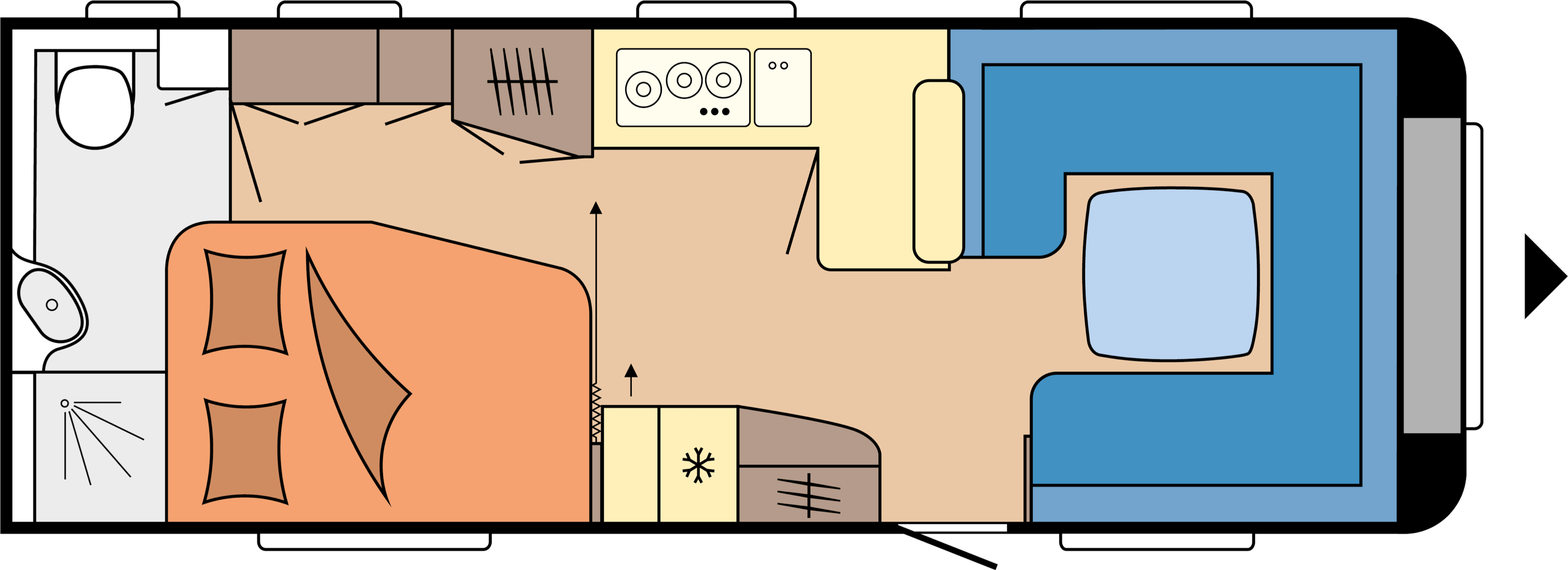 Layout Prestige 660 WFC Dag