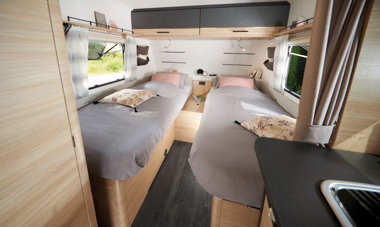 Caravelair Antares Titanium 450 Slaapkamer