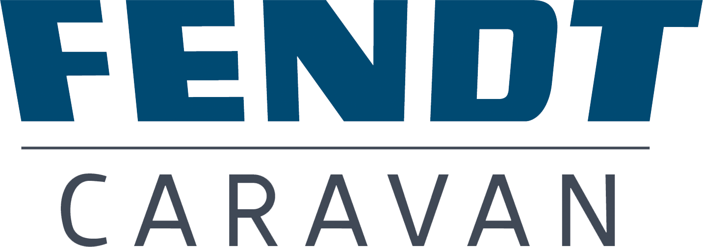 Fendt Caravan Logo Blauw 2023