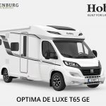 Hobby Optima De Luxe T65 GE model 2023 Front Wit
