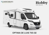 Hobby Optima De Luxe T65 GE model 2023 Front Wit