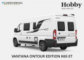 Hobby Vantana OnTour Edition K65 ET model 2023 Back Wit Standaarduitvoering