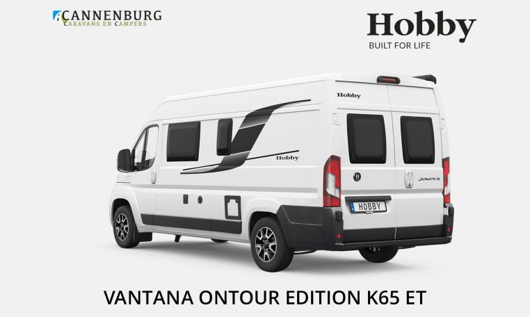 Hobby Vantana OnTour Edition K65 ET model 2023 Back Wit Standaarduitvoering
