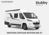 Hobby Vantana OnTour Edition K65 ET model 2023 Front Wit Standaarduitvoering