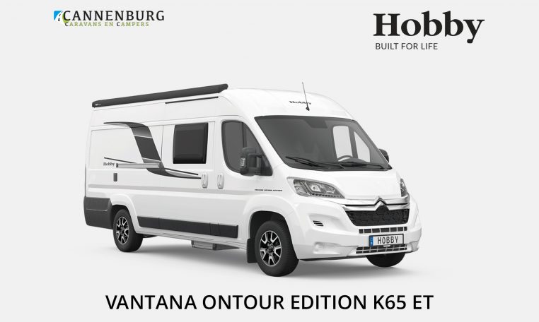 Hobby Vantana OnTour Edition K65 ET model 2023 Front Wit Standaarduitvoering