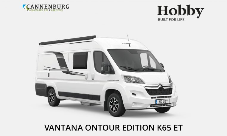 Hobby Vantana OnTour Edition K65 ET model 2023 Front Wit Standaarduitvoering