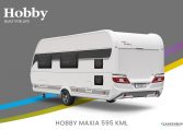 Hobby MAXIA 595 MKL model 2023 exterieur achterkant