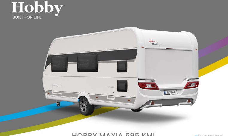 Hobby MAXIA 595 MKL model 2023 exterieur achterkant