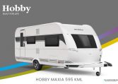 Hobby MAXIA 595 MKL model 2023 exterieur voorkant