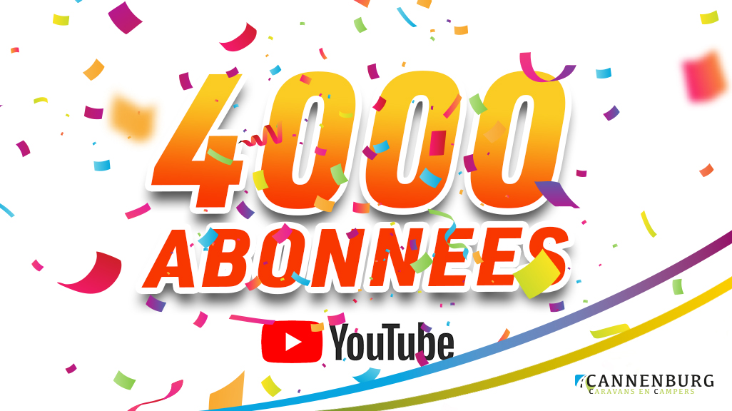 cannenburg caravans en campers 4000 YouTube Abonnees