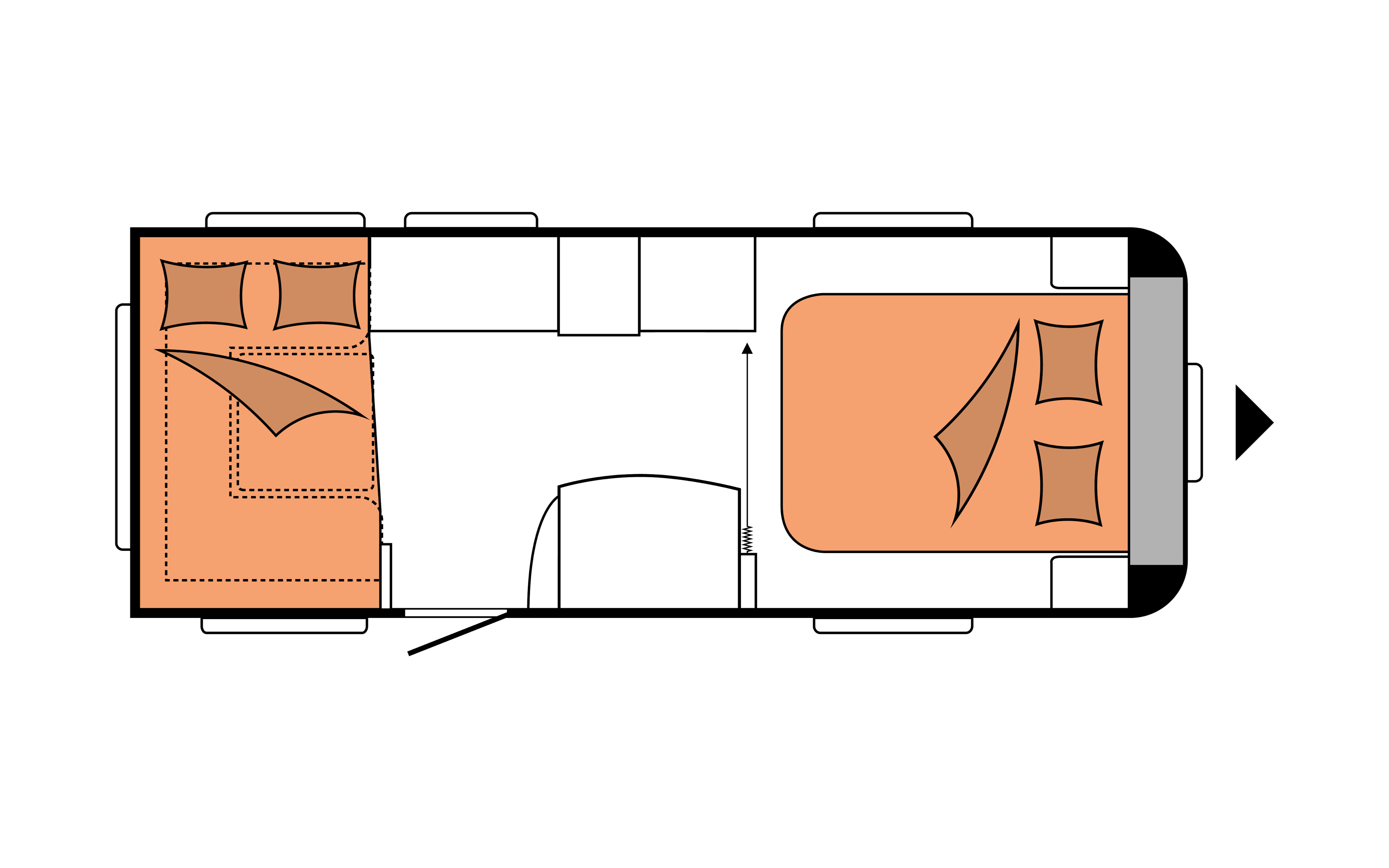 Layout 2023 Hobby Excellent Edition 540 UFf Nachtweergave