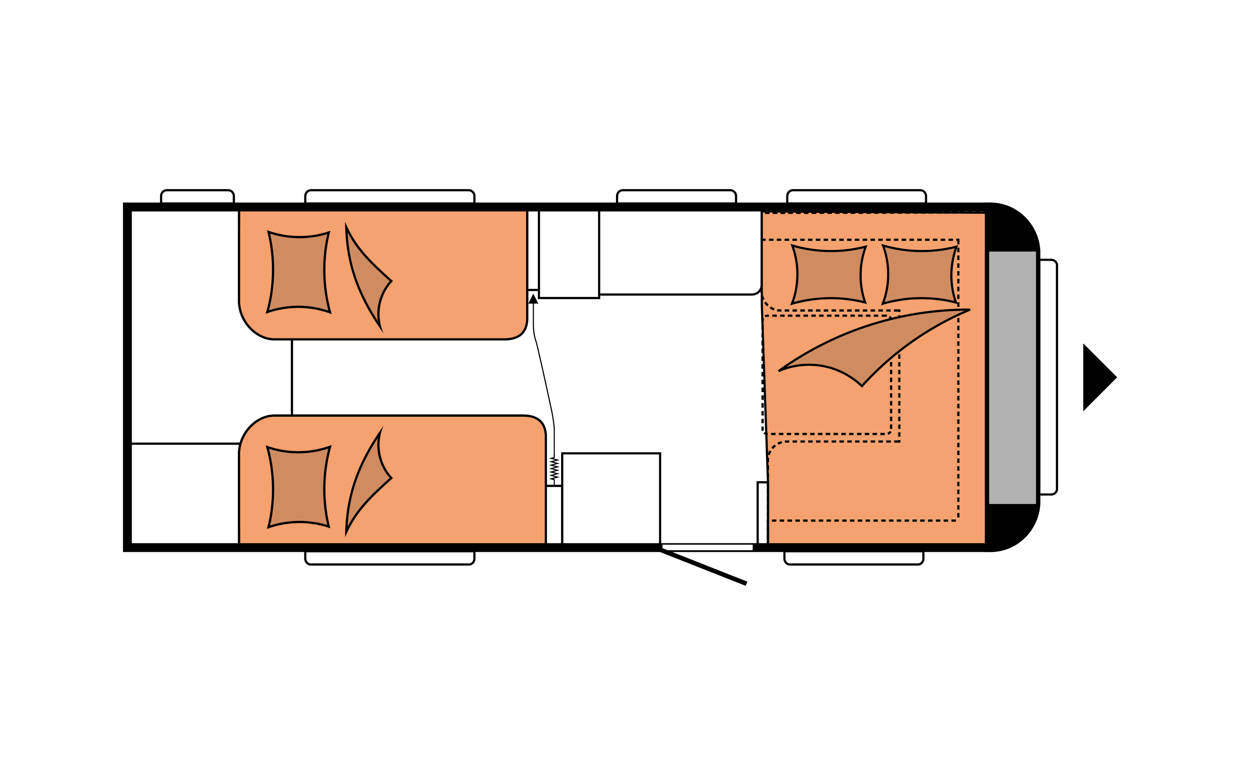 Layout 2023 Hobby Excellent Edition 540 WLU Nachtweergave