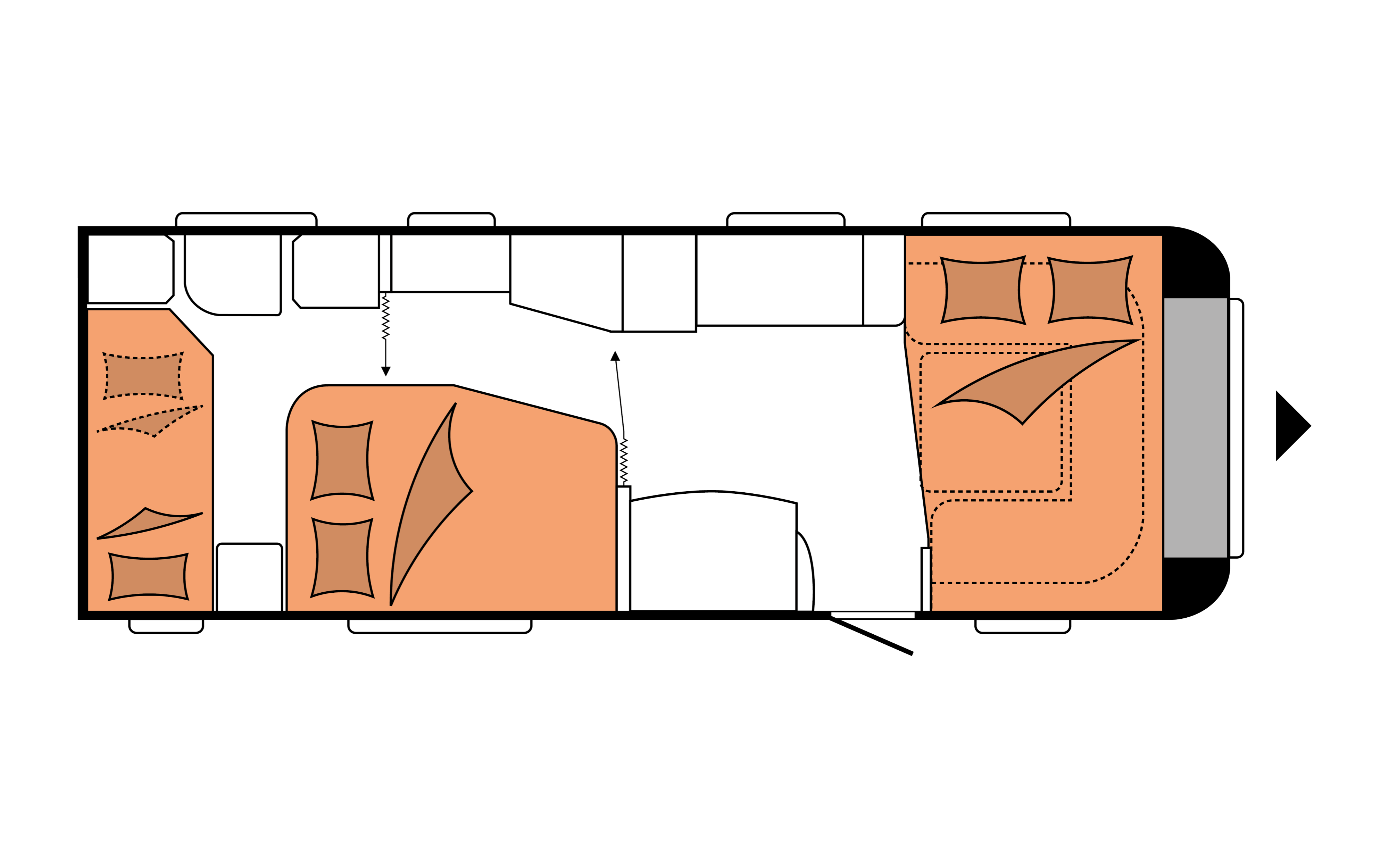 Layout 2023 Hobby Prestige 650 KFU Nachtweergave