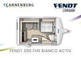 Fendt Bianco Activ 390 FHS model 2024 caravan plattegrond