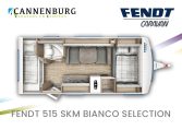 Fendt Bianco Selection 515 SKM model 2024 caravan plattegrond