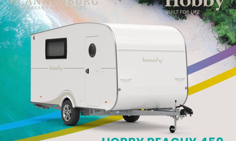 Hobby BEACHY 450 modeljaar 2024 caravan
