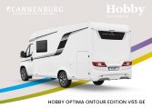 Hobby Optima OnTour Edition V65 GE Model 2024 camper exterieur back