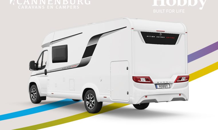 Hobby Optima OnTour Edition V65 GE Model 2024 camper exterieur back