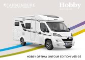 Hobby Optima OnTour Edition V65 GE Model 2024 camper exterieur front