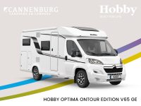 Hobby Optima OnTour Edition V65 GE Model 2024 camper exterieur front