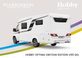 Hobby Optima OnTour Edition V65 GQ Model 2024 camper exterieur back