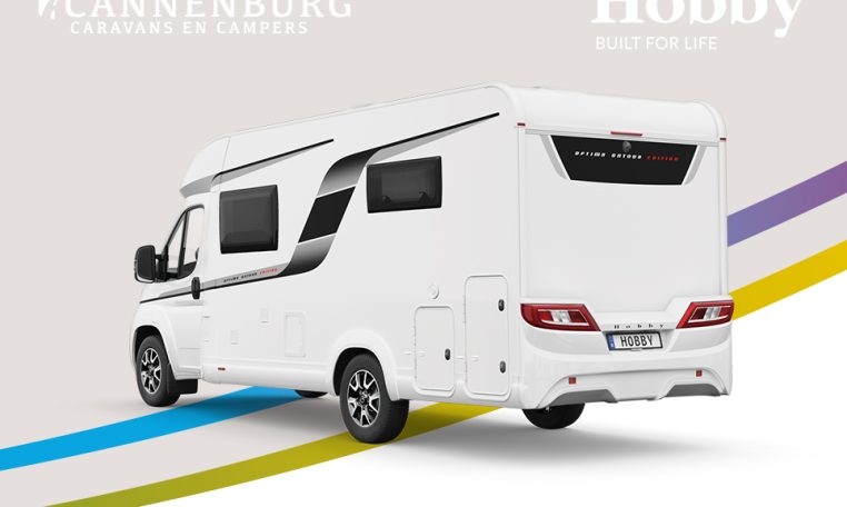 Hobby Optima OnTour Edition V65 GQ Model 2024 camper exterieur back