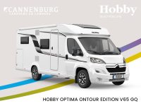 Hobby Optima OnTour Edition V65 GQ Model 2024 camper exterieur front