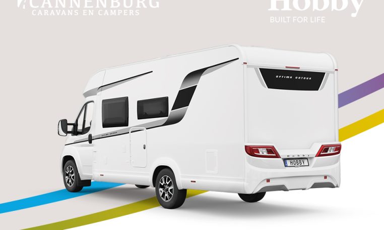 Hobby optima ontour t65 fl model 2024 camper exterieur back