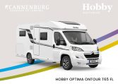 Hobby optima ontour t65 fl model 2024 camper exterieur front