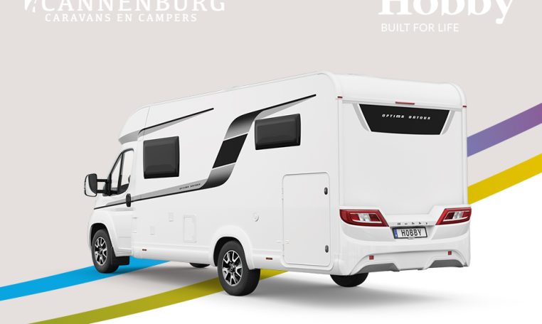 Hobby optima ontour t65 ge model 2024 camper exterieur back