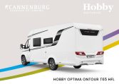 Hobby optima ontour t65 hfl model 2024 camper exterieur back