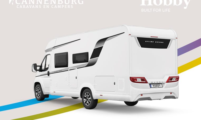 Hobby optima ontour t70 e model 2024 camper exterieur back