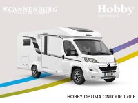 Hobby optima ontour t70 e model 2024 camper exterieur front