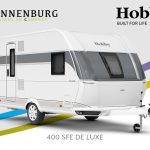 Buitenkant Hobby caravan modeljaar 2024 Hobby De Luxe 400 sfe front