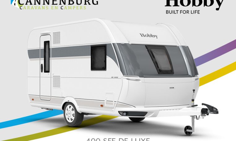 Buitenkant Hobby caravan modeljaar 2024 Hobby De Luxe 400 sfe front