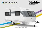 Buitenkant Hobby caravan modeljaar 2024 Hobby De Luxe 460 ufe front