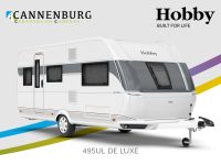 Buitenkant Hobby caravan modeljaar 2024 Hobby De Luxe 495ul front
