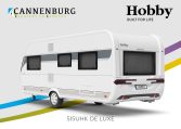 Buitenkant Hobby caravan modeljaar 2024 Hobby De Luxe 515uhk back