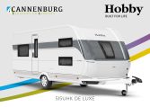 Buitenkant Hobby caravan modeljaar 2024 Hobby De Luxe 515uhk front