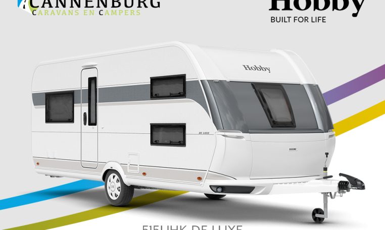 Buitenkant Hobby caravan modeljaar 2024 Hobby De Luxe 515uhk front