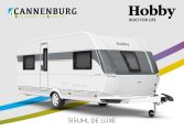 Buitenkant Hobby caravan modeljaar 2024 Hobby De Luxe 515uhl front